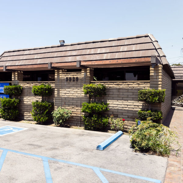 Exterior shot of Temple City Dental Care building.